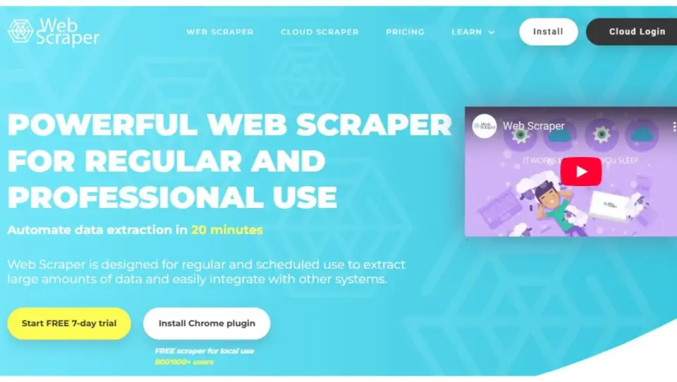 web scraper web scraping tools