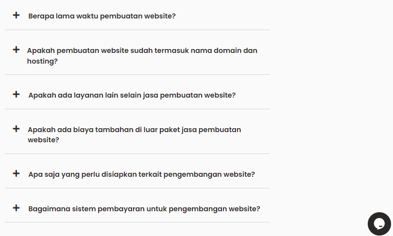 Contoh FAQ