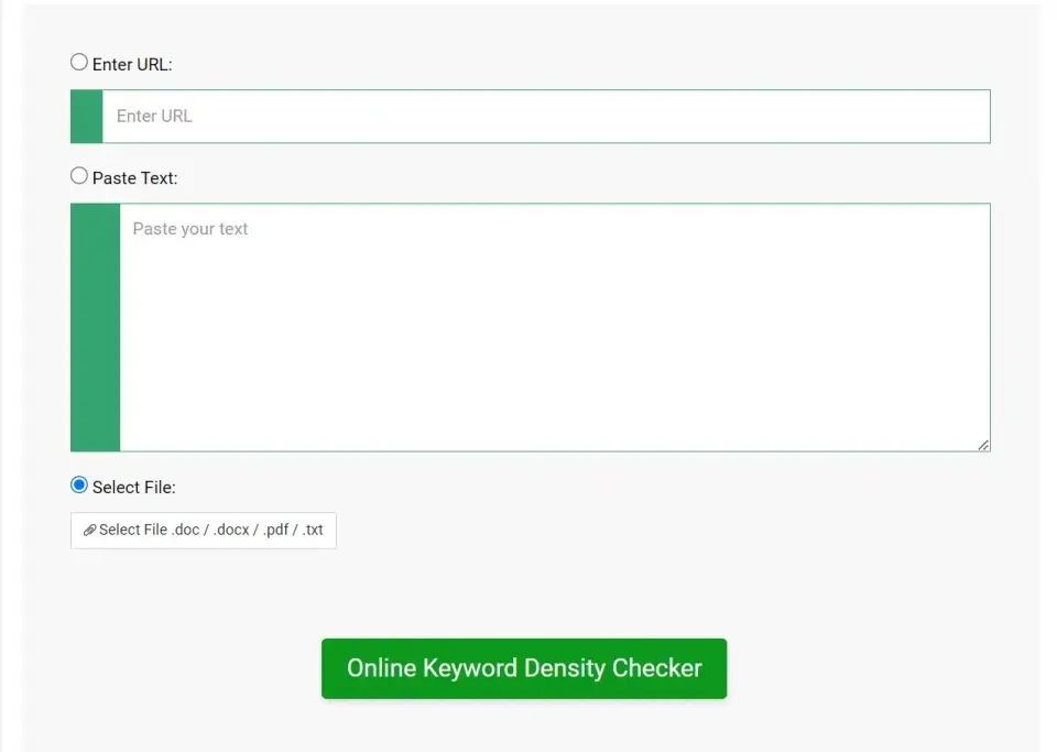 keyword density checker