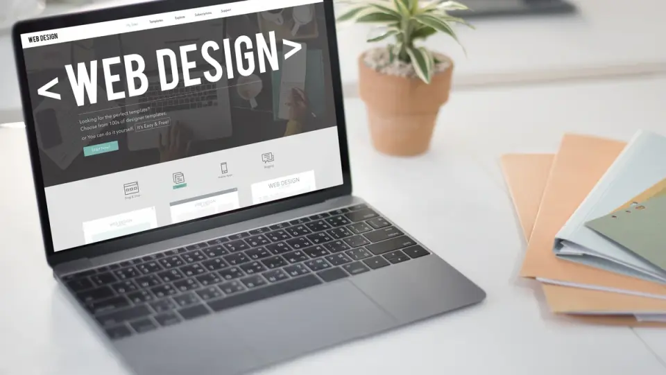 desain grafis untuk web