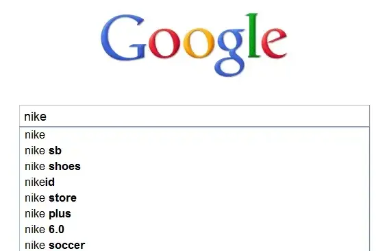 Google Autocomplete untuk mencari buying keyword 