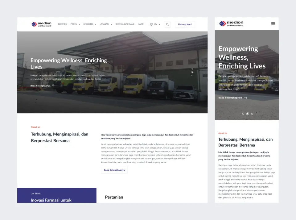 featured image website Medion