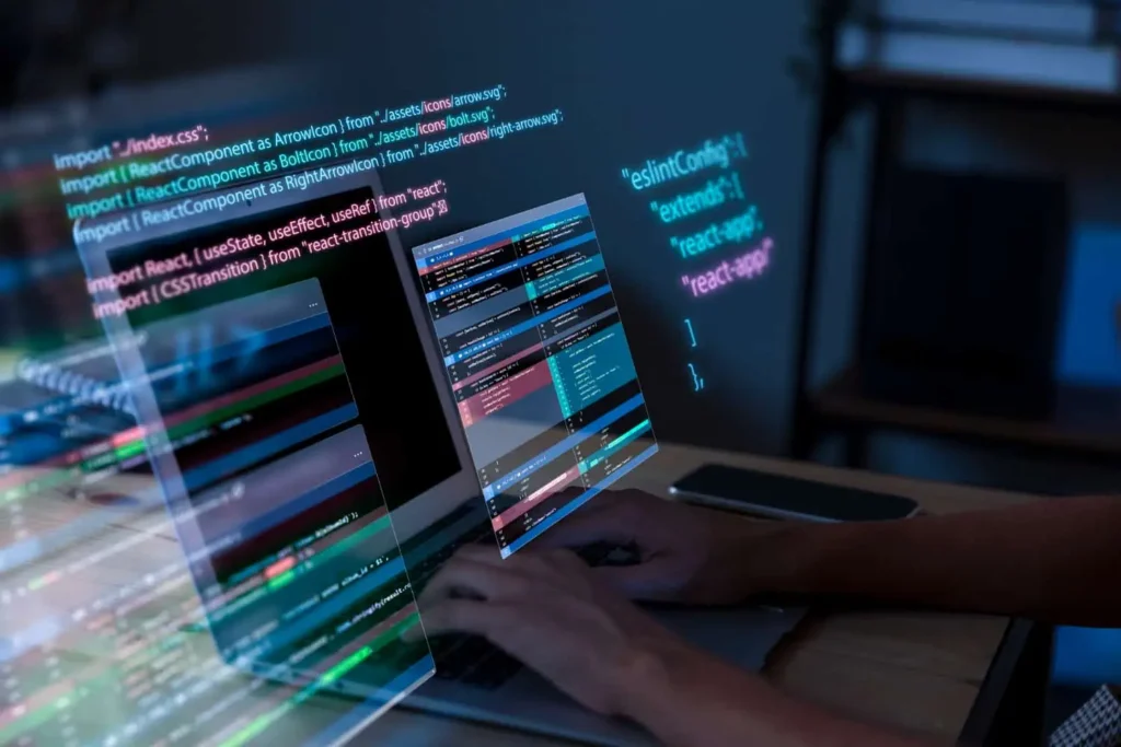 web developer developed a web using plugin