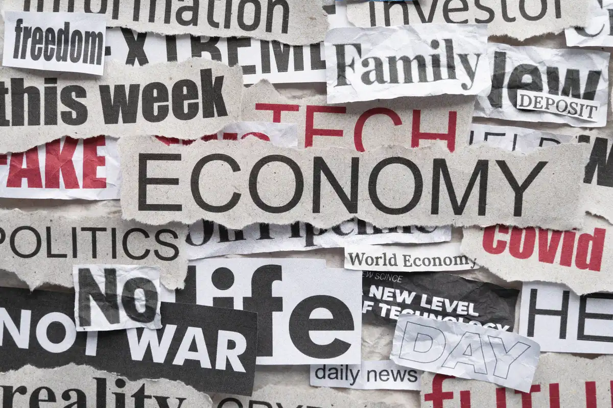 newspaper background concept