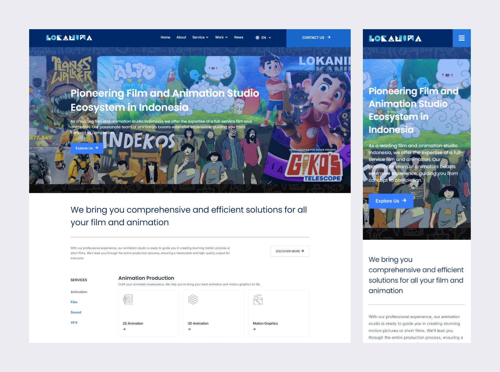 Jasa Pembuatan Website Tangerang 6 website lokanima