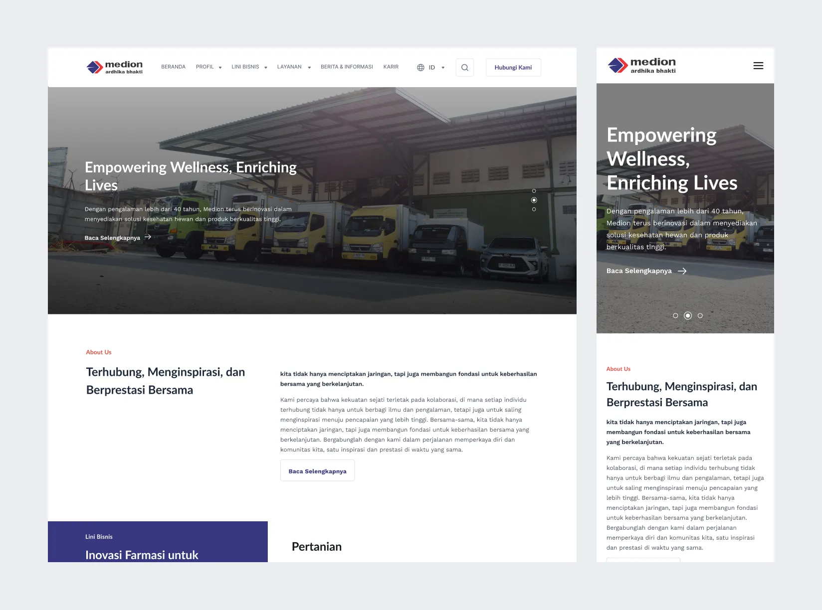 Jasa SEO Malang 9 featured image website Medion